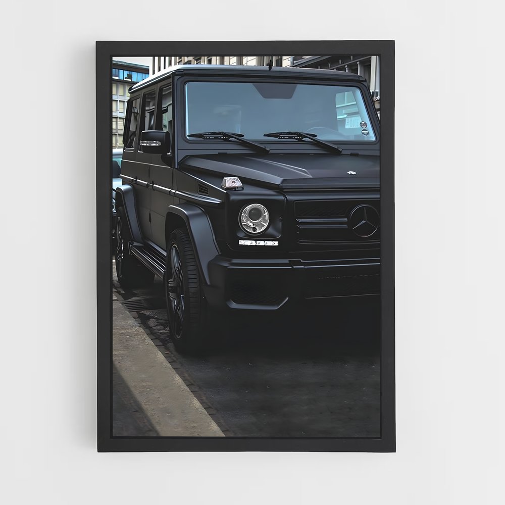Poster Black Panther G63 – affiche Mercedes (vue 2)